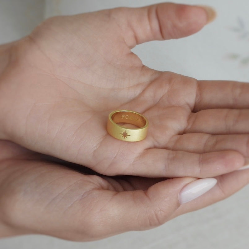 Second Star Band Ring